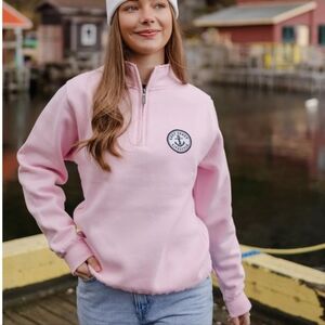 East coast lifestyle Quarter Zip pullover